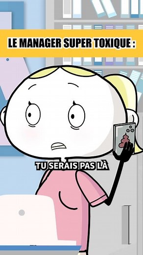 Le manager toxique ☠️ Sketch de Eliot Le Hanneur sur TikTok #animation #humour #sketch #drole #boulot | Les Têtes de Pyramide