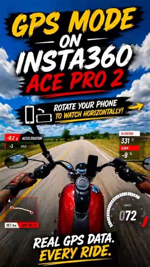 Insta360 ACE PRO 2 GPS Mode is INSANE 🤯🏍️ | Texas POV Ride