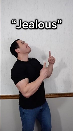 Learn ASL “Jealous” #asl #americansignlanguage #deaf #hardofhearing #education #english #learn