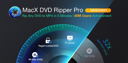 Clonate qualsiasi disco con MacX DVD Ripper Pro in sconto a 4,99 $