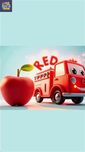 Red Color for Kids 🔴 Learn Colors | Toddler Learning Video