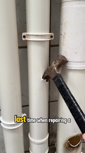 Ive replaced the angle grinder with a tool attachment for the drill #plumbingtech #plumbing | Mack Barnett