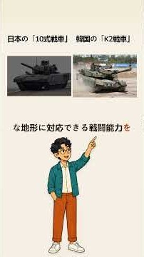 【日本vs韓国】「10式戦車」vs「K2戦車」！俊敏な戦士 vs 重装備の戦士、最強の主力戦車はどっちだ！？
