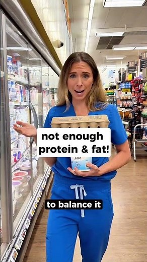 How to build a BALANCED BREAKFAST! #doctortips #healthyfood #grocery #doctor