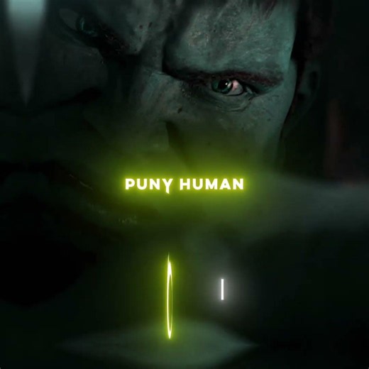 "Puny Human" Bruce Banner - Hulk Edit | SKORN - Slowed