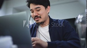 slow motion scene on specialist network engineer talk to colleagues to find the solution to solve the problem on ethernet and internet in data center operation room for technology concept