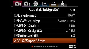 Warum der APS-C und Super 35 Modus an A7III und A7RIII mehr Sinn macht als man denkt | Andreas Mariotti