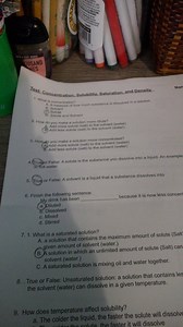 Iest Concentration. Solubility. Saturation. and Density 1. What... | Filo