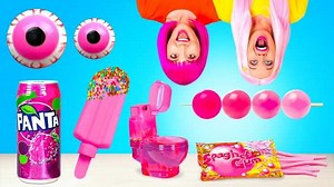 31K views · 136 reactions | EATING ONLY PINK FOOD FOR 24 HOURS || One Color Food Challenge! Mukbang by 123 GO! FOOD Wish you could try these pretty pink confections? Why don’t you hold your own eating challenge with your friends? | 123 GO FOOD | Facebook