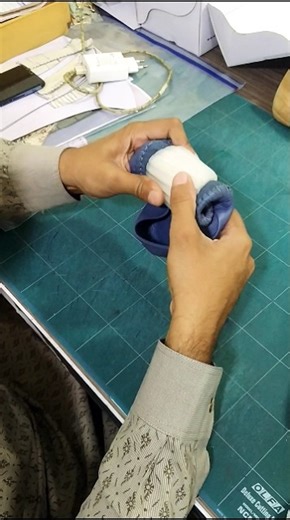 how to make one piece moccasin 👌 #how #howto #viral #shorts #respect #shoecraft #craft #usa #uk