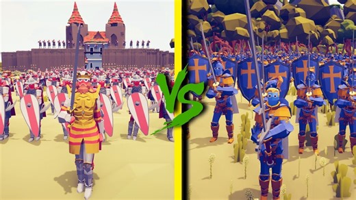 领主阿姆特 vs 骑士军团 | TABS