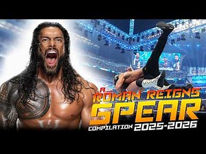 Roman Reigns - Spear Compilation 2025-2026 (So Far)
