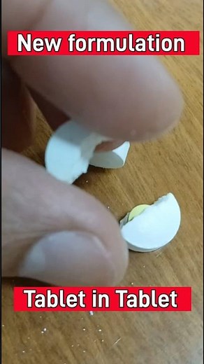 New formulation Tablet in Tablet || multilayer Tablet || Must watch