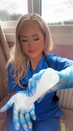 50K views · 143 reactions | Put my gloves on with me #gloves #latexgloves #asmr | Theasmrnurs | Facebook
