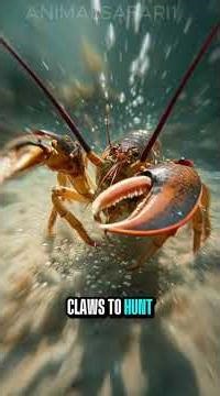 Lobsters Don’t Age Like Humans 😱 | The Ocean’s Ageless Warrior #Lobster #LobsterFacts #OceanLife