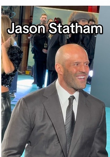 Jason Statham Shines at Shelter Premiere in London