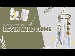 DIY Resin Wind Chime with Dried Flowers 🌸 | Step-by-Step Resin Art Tutorial ✨