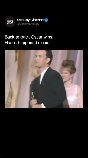 Tom Hanks won consecutive Oscars for Philadelphia (1994) and Forrest Gump (1995). For Forrest Gump, he worked with a dialect coach to develop the character's specific Southern accent. Hanks's technique combines everyman relatability with technical precision. He produced many of his later projects including Band of Brothers. Spencer Tracy achieved back-to-back wins in 1937-38. #Acting #TomHanks #ForrestGump #ConsecutiveWins #FilmActing | Film Acting