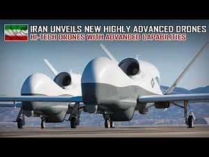 Iran Unveils New Highly Advanced Drones in The Exhibition of Iranian-made Drones