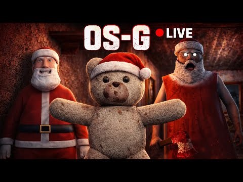 GRANNY CHRISTMAS ESCAPE 🎄💀 #christmas #Granny #Live #horror