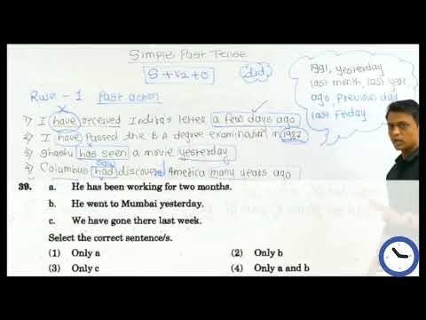 Tense part 5 , simple past tense