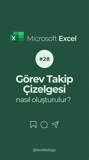 Mustafa Bedir • Excel Sözlüğü on Instagram: "Görev Takibini Otomatikleştir! ✅ Yapılan görevleri tikle, % ilerleme otomatik hesaplansın! Excel’de görev yönetimini nasıl kolaylaştırırsın? Bu şablonda her çalışan için görevlerin durumu kutucuklarla işaretleniyor. Her tiklediğinde “Durum” otomatik olarak yüzdelik ilerlemeyi hesaplıyor. 💡 Sıfır formül hatası, maksimum kontrol! #excel #exceltips #exceltricks #excelturkiye #excelvba #office365 #spreadsheets #iştakibi #görev #workhacks #checklis