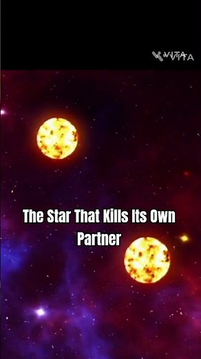 The Star That Kills Its Own Partner 😱🌌