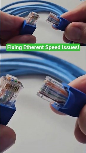 Fixing Ethernet Speed Problems! #ethernet #ethernetcable #homenetwork