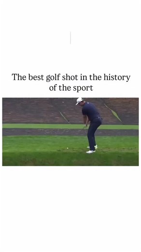 interesting on Instagram: "The Instagram reel shares a video of Jon Rahm's 2020 Masters practice-round hole-in-one on the par-3 16th at Augusta National, where his low tee shot skipped across the pond before rolling into the cup. Replying to a famous 2012 bowling clip of Pete Weber's exuberant celebration, it highlights parallels in sports' most thrilling, improbable triumphs. Replies mix admiration with scepticism, including claims of fakery and notes on similar practice shots at Augusta, under