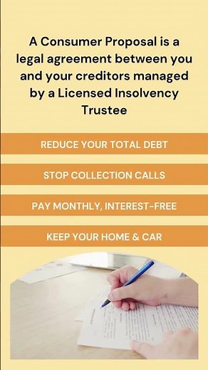 Consumer Proposal Explained: Debt Relief Without Bankruptcy | Credit Repair Tips