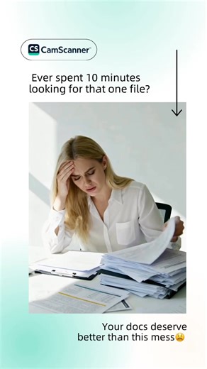 1.8K views | Files everywhere… nowhere in sightCamScanner makes sure all your files are actually findable. #document #organized #file #filemanagement #declutter #camscanner #scannerapp #saveimportantdocsincamscanner | CamScanner | Facebook