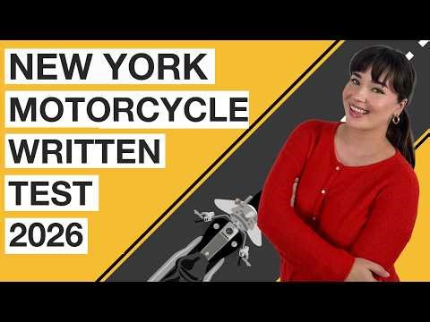New York Motorcycle Written Test 2026 (50 Questions with Explained Answers)