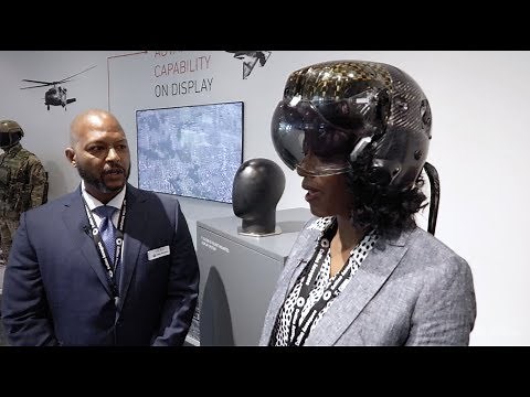F-35 Helmet Mounted Display System demo