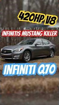 Infinitis V8 Mustang Killer. The Infiniti Q70. #infiniti #cars #q70 #v8 #jdm #carreview #sportscar