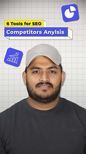 8.3K views · 270 reactions | Top 6 Tools I Use For SEO Competitors Analysis #ghulamaliseo #learnskills #explore #seoexpert #qnasession #Seo #tools | Ghulam Ali - GM | Facebook