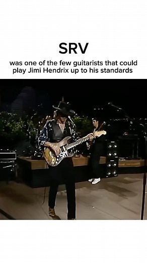 Most Iconic Live Music Moments on Instagram: "Follow (me) @epicliveperformances to tune into the most iconic moments in live music history …. Stevie Ray Vaughan is widely regarded as one of the few guitarists capable of doing justice to Jimi Hendrix’s music. His cover of “Voodoo Child (Slight Return)” is often celebrated for its fiery energy, technical brilliance, and respect for Hendrix’s original spirit. SRV didn’t just mimic Hendrix—he infused the songs with his own Texas blues style, adding 