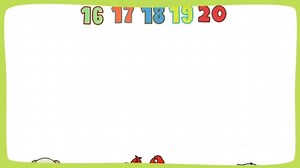 Number song 1-20 for children | Counting numbers | The Singing Walrus