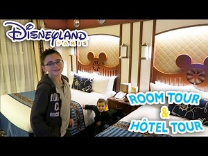 VLOG - ROOM TOUR & HOTEL TOUR at DISNEYLAND PARIS