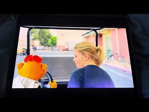 The Muppets ￼ scooter driving the Epic car ￼￼