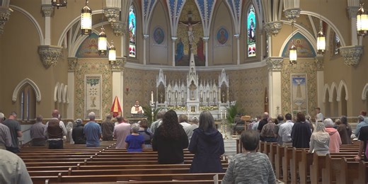 St. Andrew’s Catholic Church holds mass in light of new pope