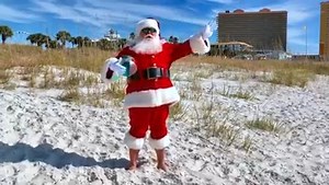 11K views · 174 reactions | Spotted: Santa vacationing in PCB after his big day! Merry Christmas & Happy Holidays from the #RealFunBeach.六‍ | Visit Panama City Beach | Facebook