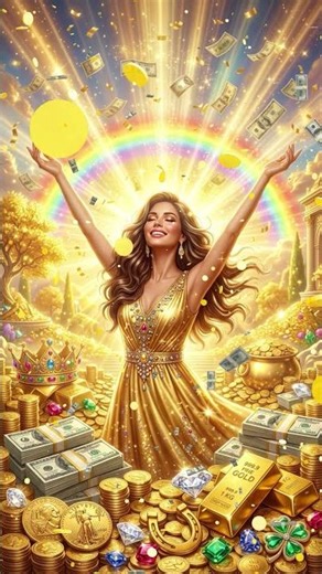 Rise into the Golden Light Frequency for Wealth, Luck, Prosperity, and Powerful Abundance