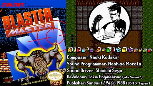 [STG] Blaster Master OST (FC/NES)
