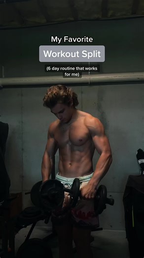 My workout split #fyp #foryou #gym #workoutroutine #gymsplit #aesthetics