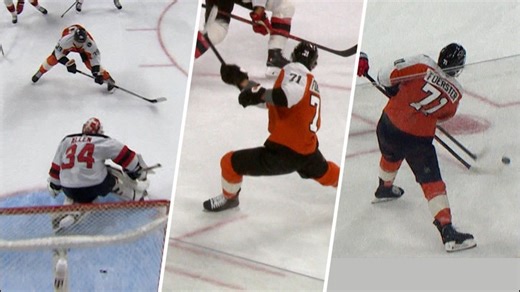 Flyers score three goals in 26 seconds to take 4-1 lead over Devils