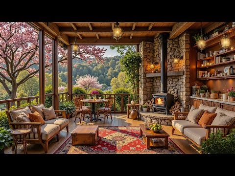 Spring Morning Jazz Café - Smooth Jazz Music For Peaceful Mornings, Productivity And Relaxation