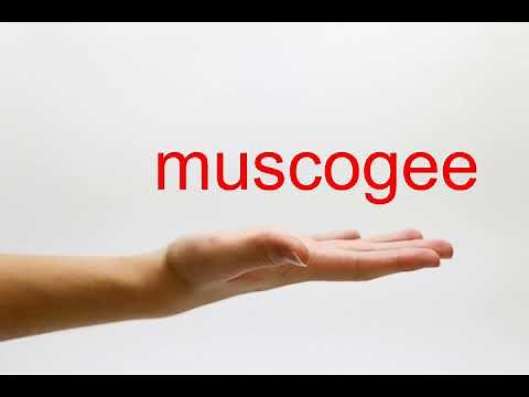 How to Pronounce muscogee - American English