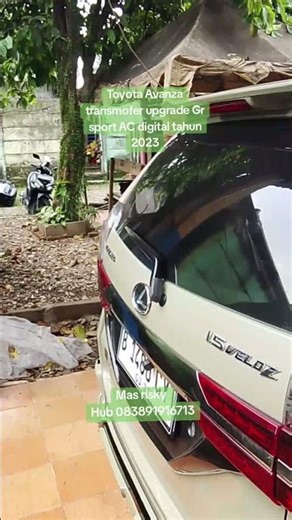 Toyota Avanza transmofer upgrade Gr sport AC digital tahun 2023