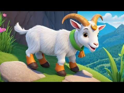Goat Climbs the Mountain – 3D Animated Nursery Rhyme for Kids | Fun Animal Song