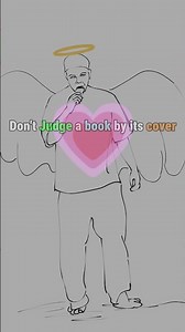 Do not judge a book by its cover 💗💗 | Kindness drawing | Edit